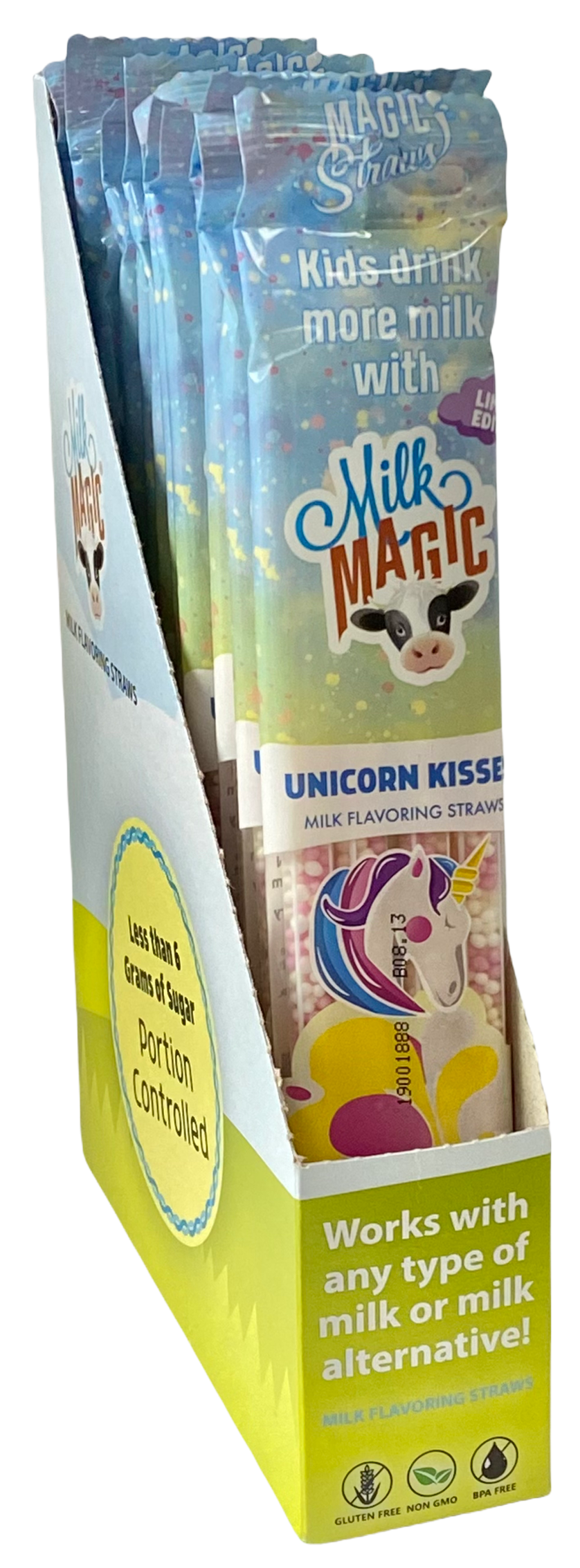 Milk Magic Unicorn Kisses Milk Flavoring Straws