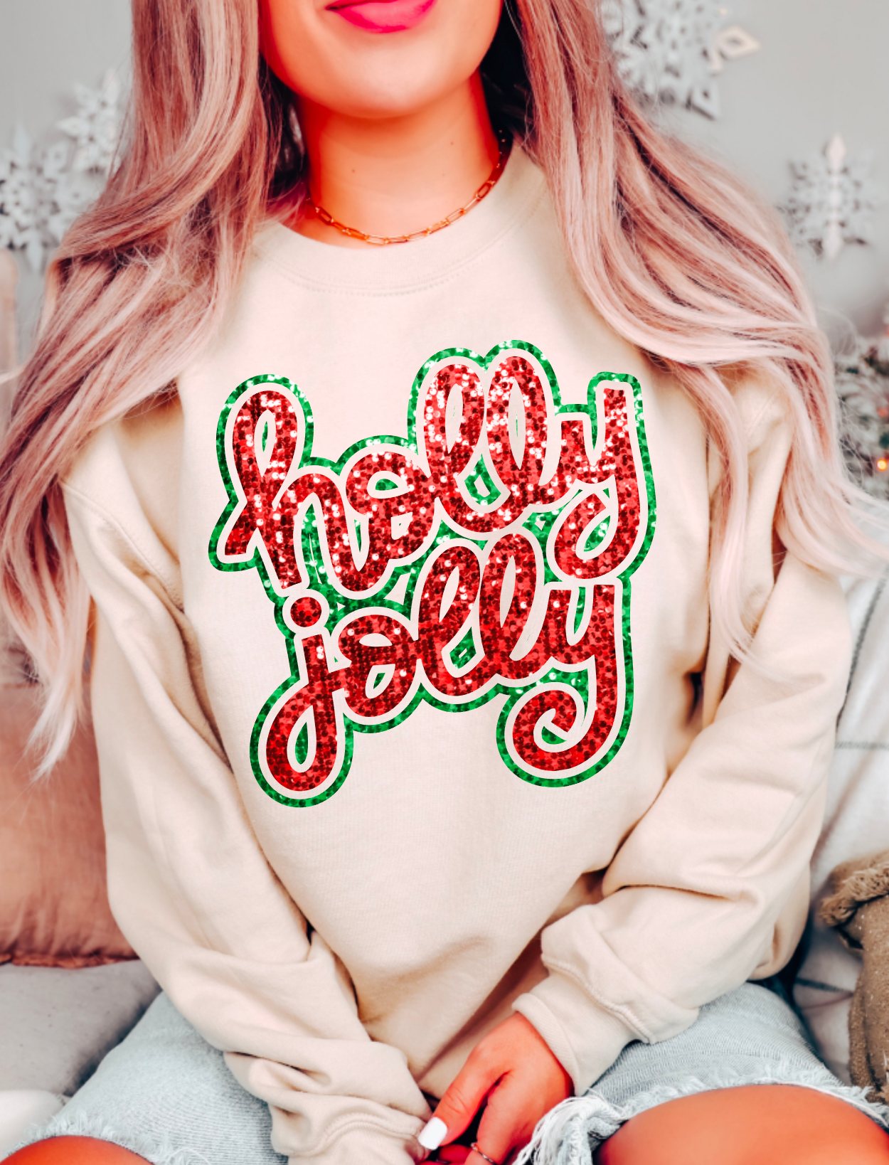Holly Jolly | Short, Long Sleeve or Sweatshirt