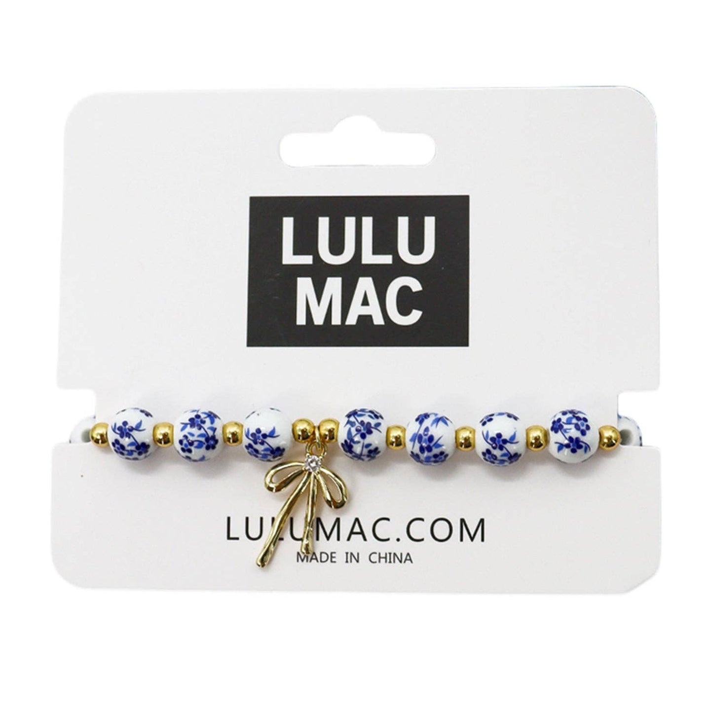 Blue Floral - High Quality Bracelet