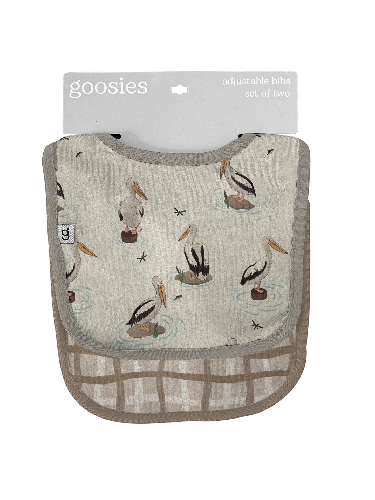 Pelicans Bib Set of 2