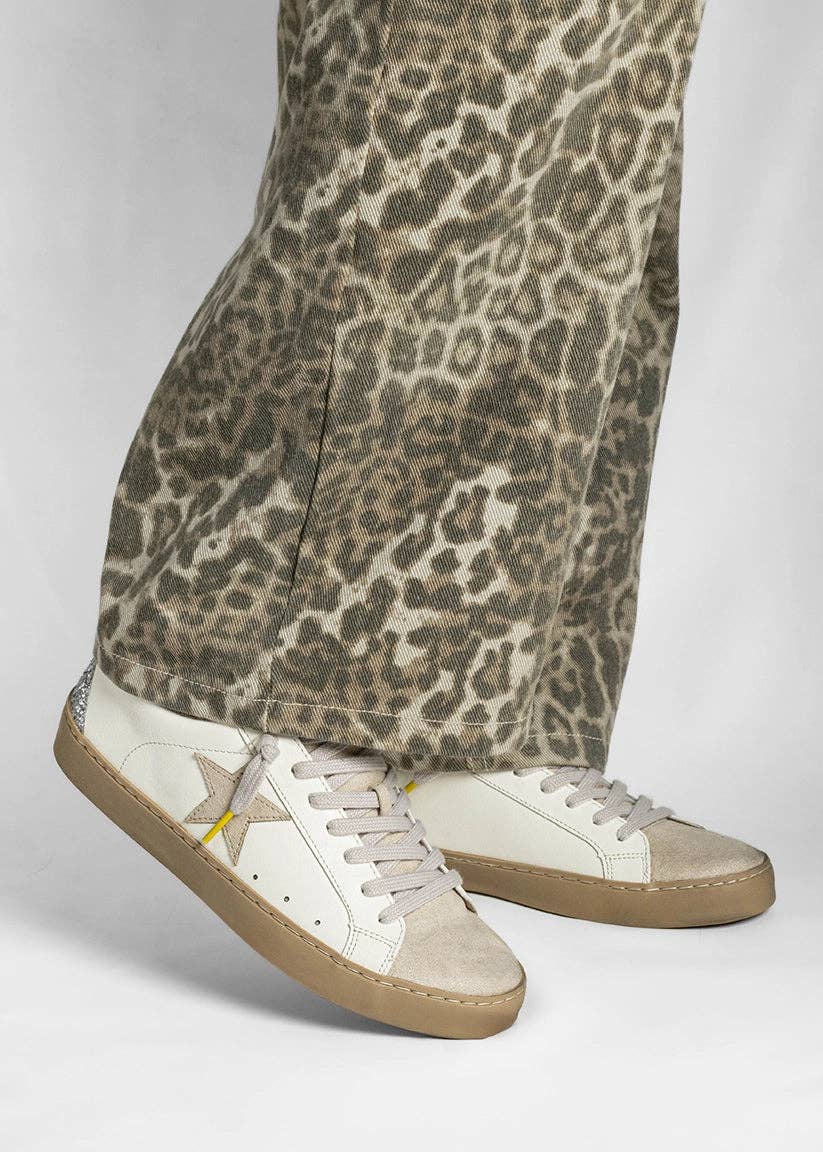 PAULA SNEAKERS: SILVER GREY