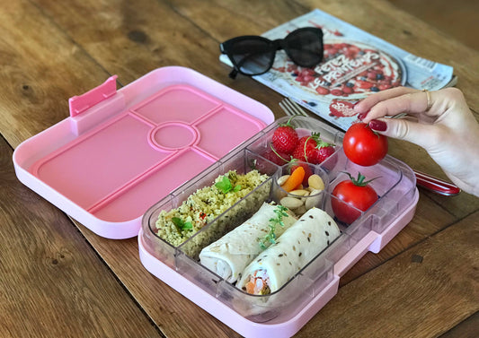 Leakproof Yumbox Tapas Capri Pink- 5 Compartment