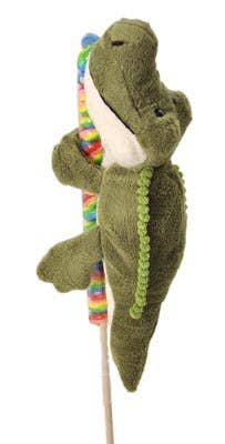 Lollyplush Gator w/ Rainbow Lollipop