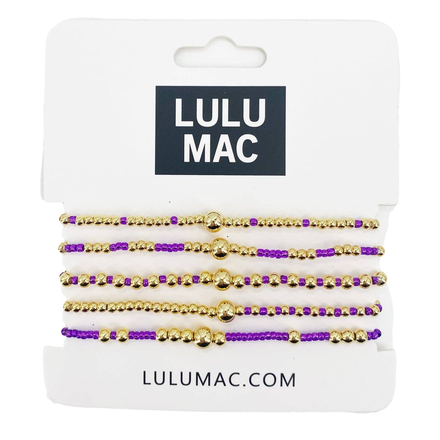 Purple High Quality Bracelet Set