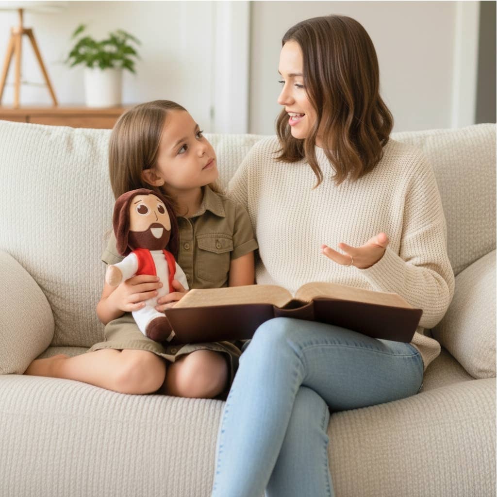 The Talking Jesus Doll - Plush Toy Speaks 10 Bible Verses
