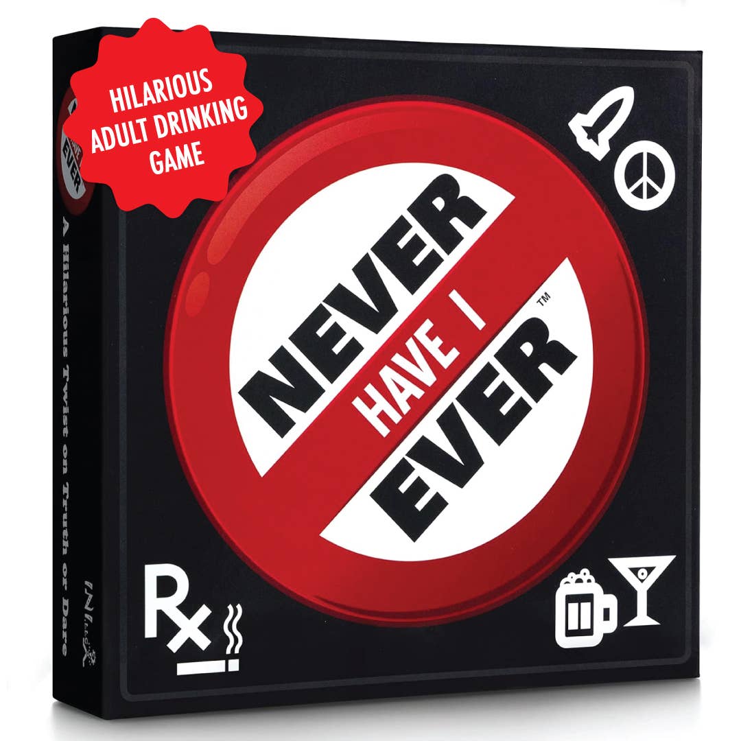 Never Have I Ever Drinking Edition Party Board Game