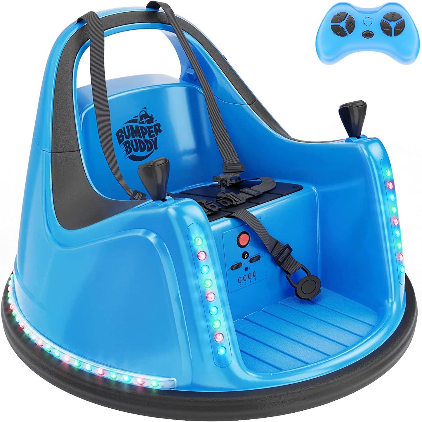 Ride-On Electric Bumper Car for Kids: Blue