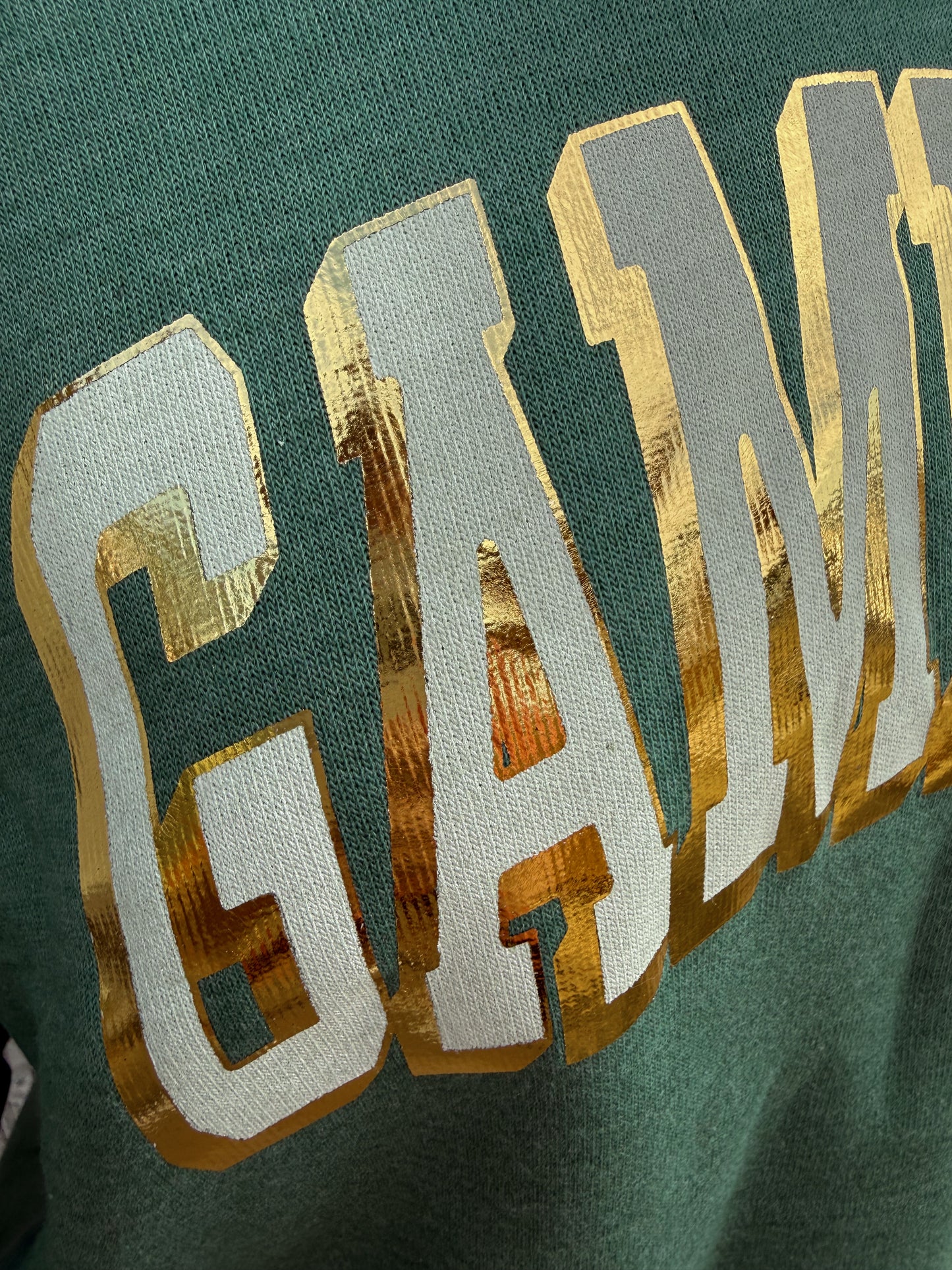 Gameday Sweater - Real Gold Foil