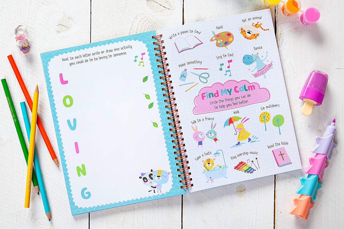 God Made Me - Kids Journal