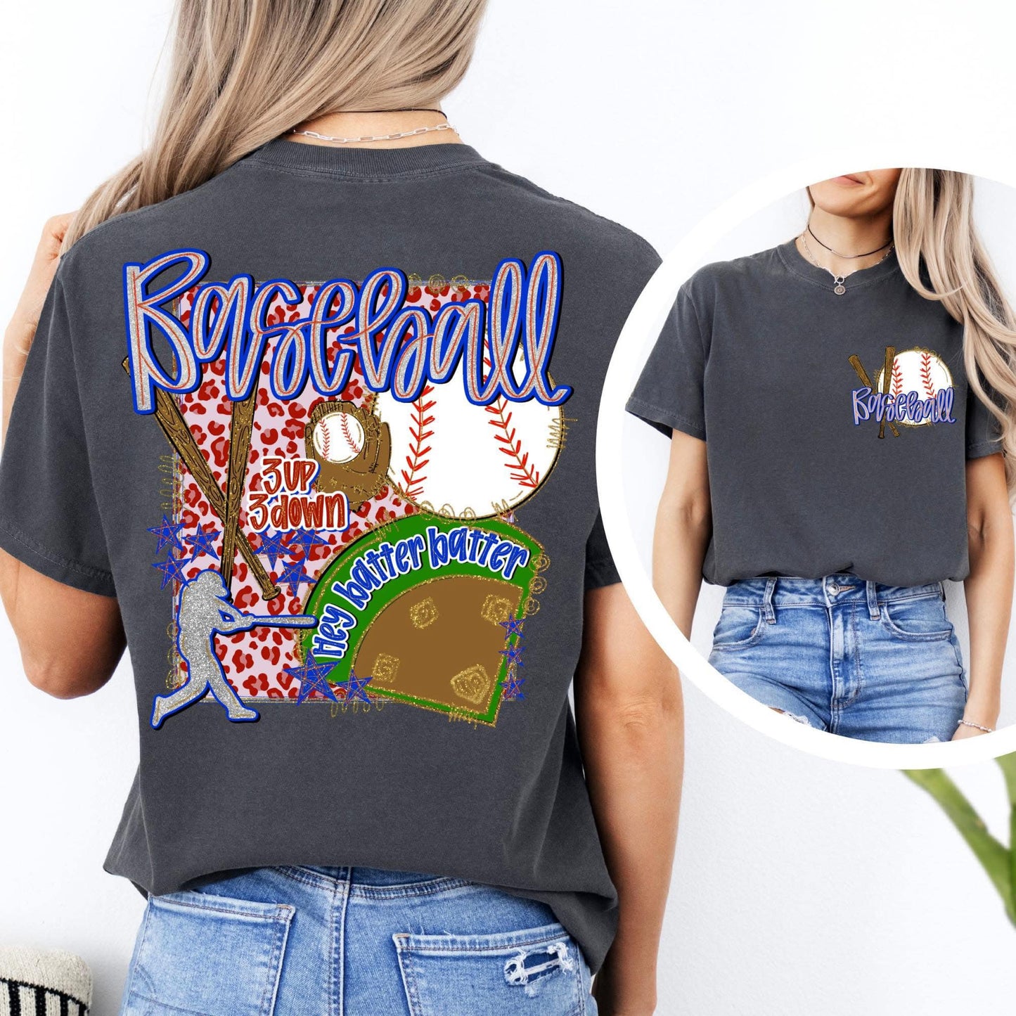 Baseball Doodle Tee