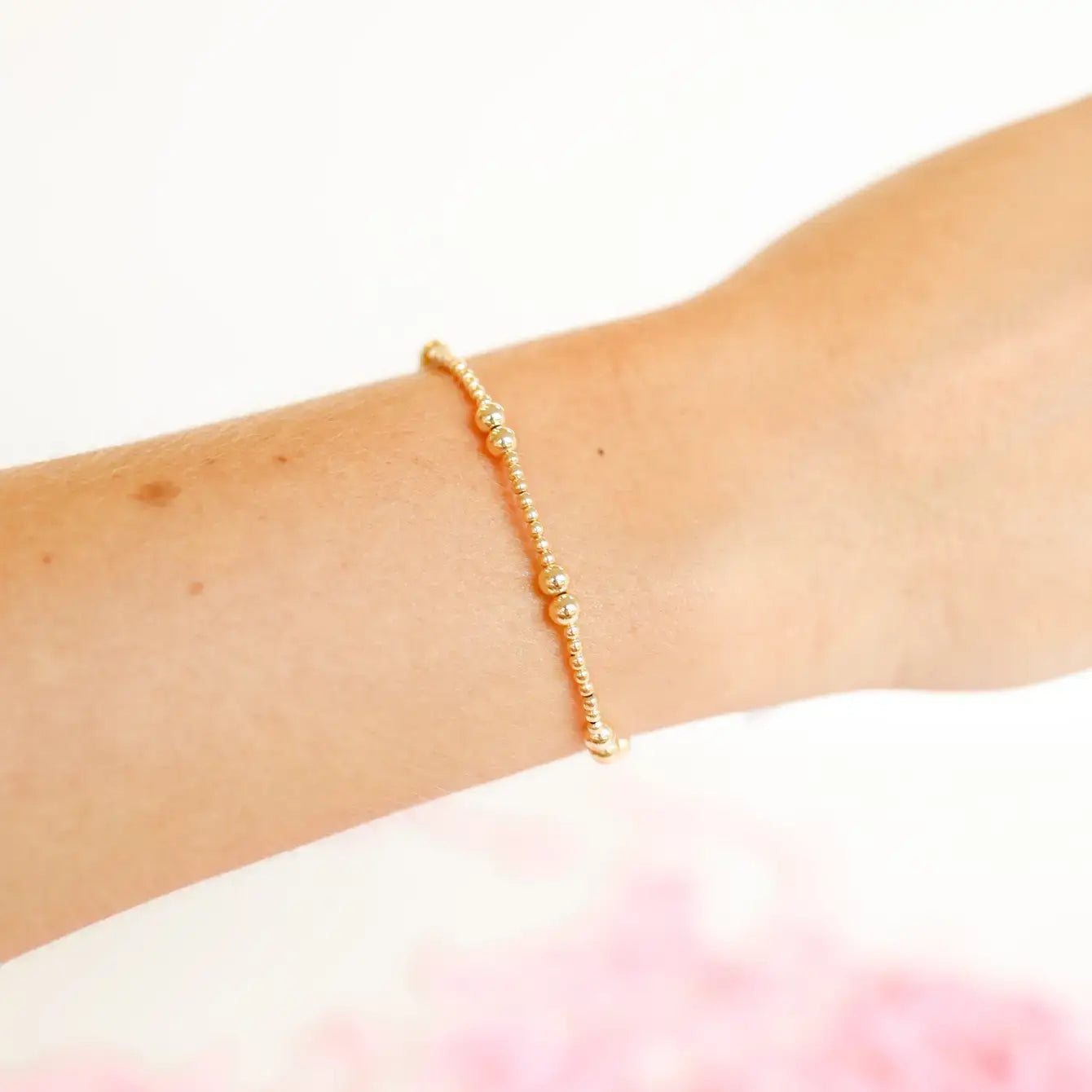 Leah Bracelet in Gold: Petite 6.25 inch