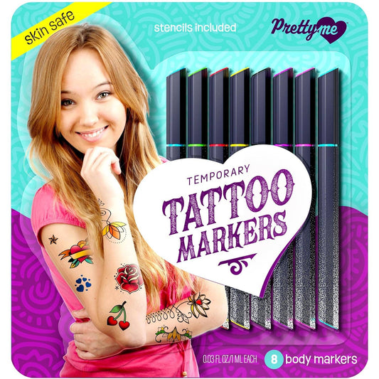 Temporary Tattoo Body Markers - Skin Tattoos Pen for Kids