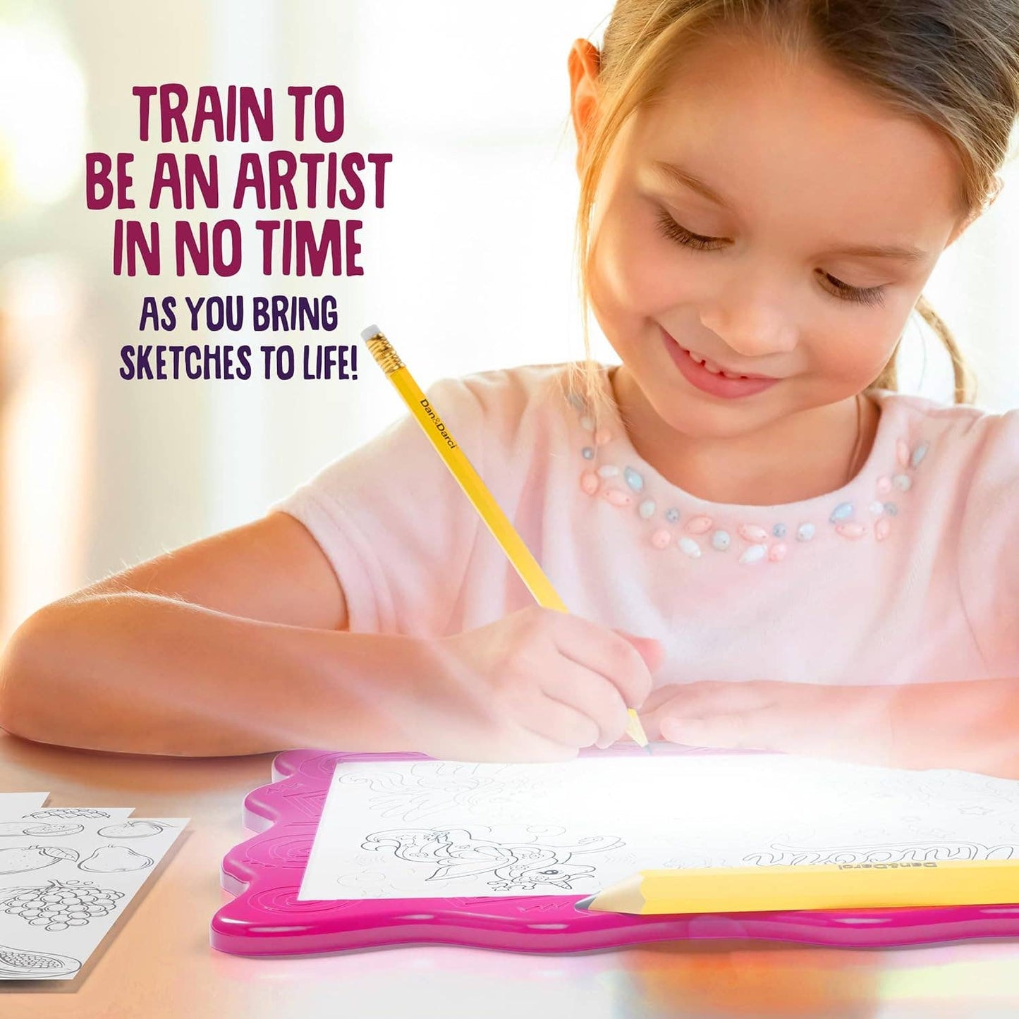 Light Up Tracing Pad for Kids - Drawing Tracer Board