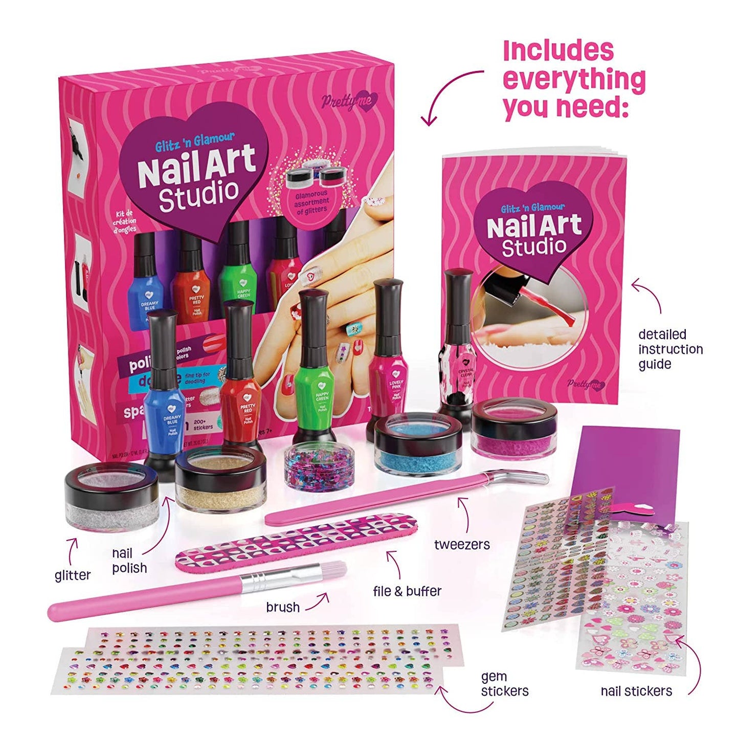 Nail Art Studio for Girls - Nail Polish Kit