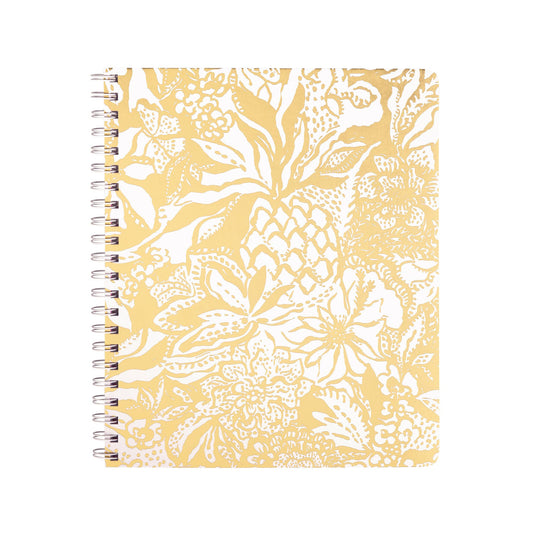 Large Notebook - Safari Sangria Gold