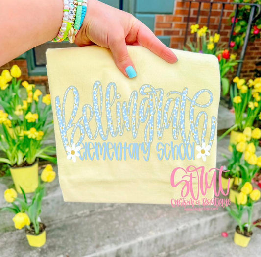 Bellingrath Elementary School - Daisy Letters