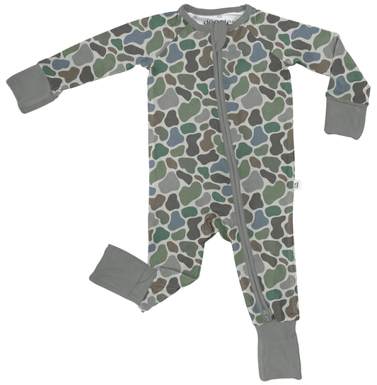 Camo Zip PJs