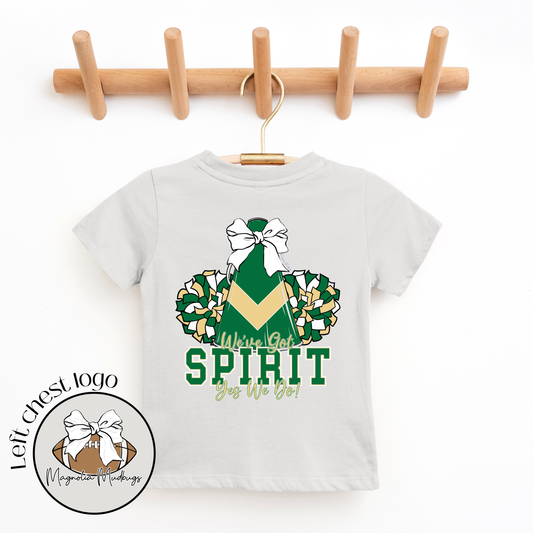 We've Got Spirit | Green + Gold