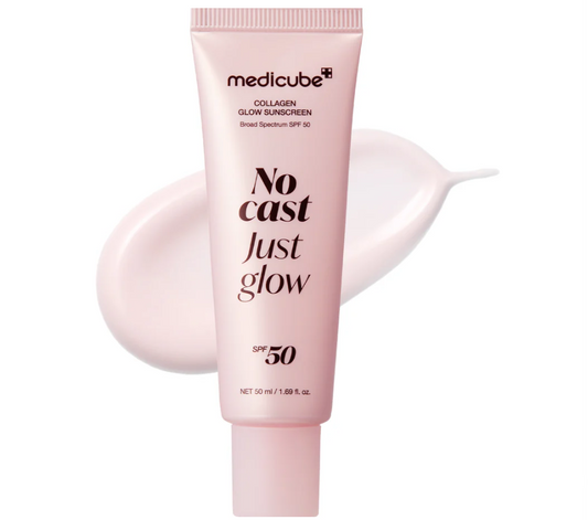 MEDICUBE No Cast Just Glow Collagen Sunscreen SPF 50