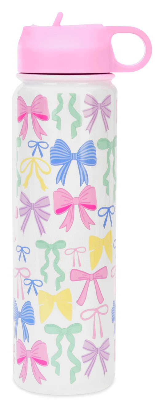 PRETTY BOWS WATER BOTTLE