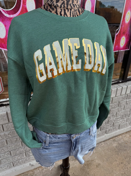 Gameday Sweater - Real Gold Foil