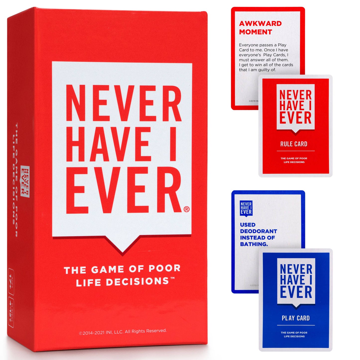 Never Have I Ever, Classic Edition Party Card Game