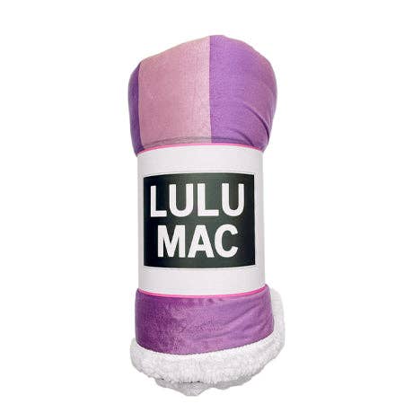 LULU MAC BLANKET PURPLE