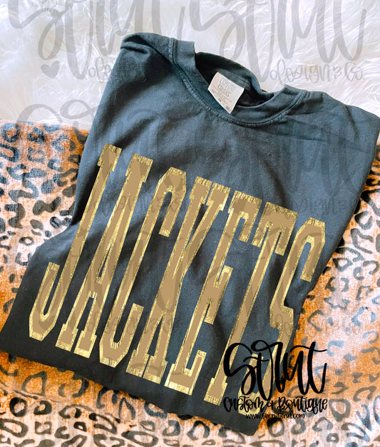Jackets Tall Mascot Tee