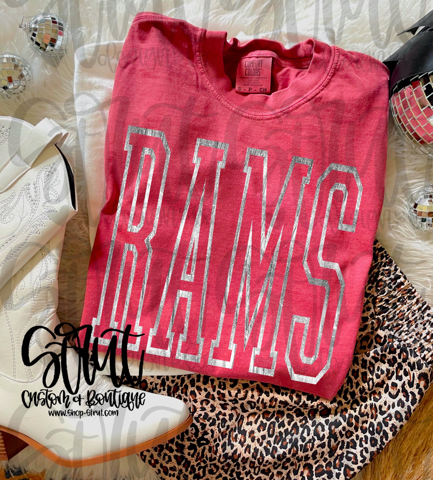 Rams Tall Mascot Tee