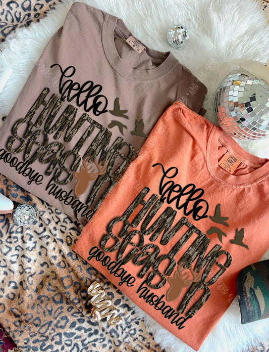 Hello Hunting Season, Goodbye Husband