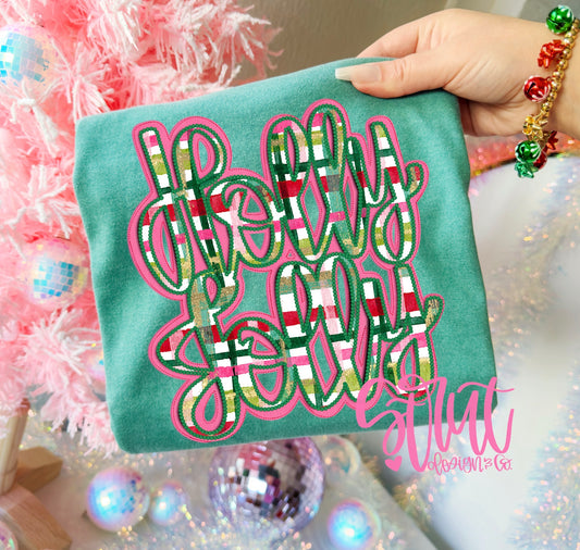 Holly Jolly Plaid - Comfort Colors