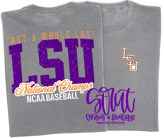 L S U Champions #4 - Not A Whole Lot