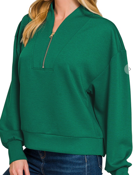 Scuba Half Zip Pullover