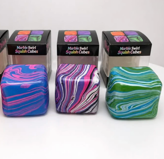 Marble Squish Cube