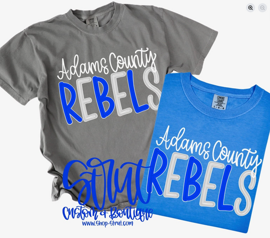 Sketch ACCS Rebels Tee