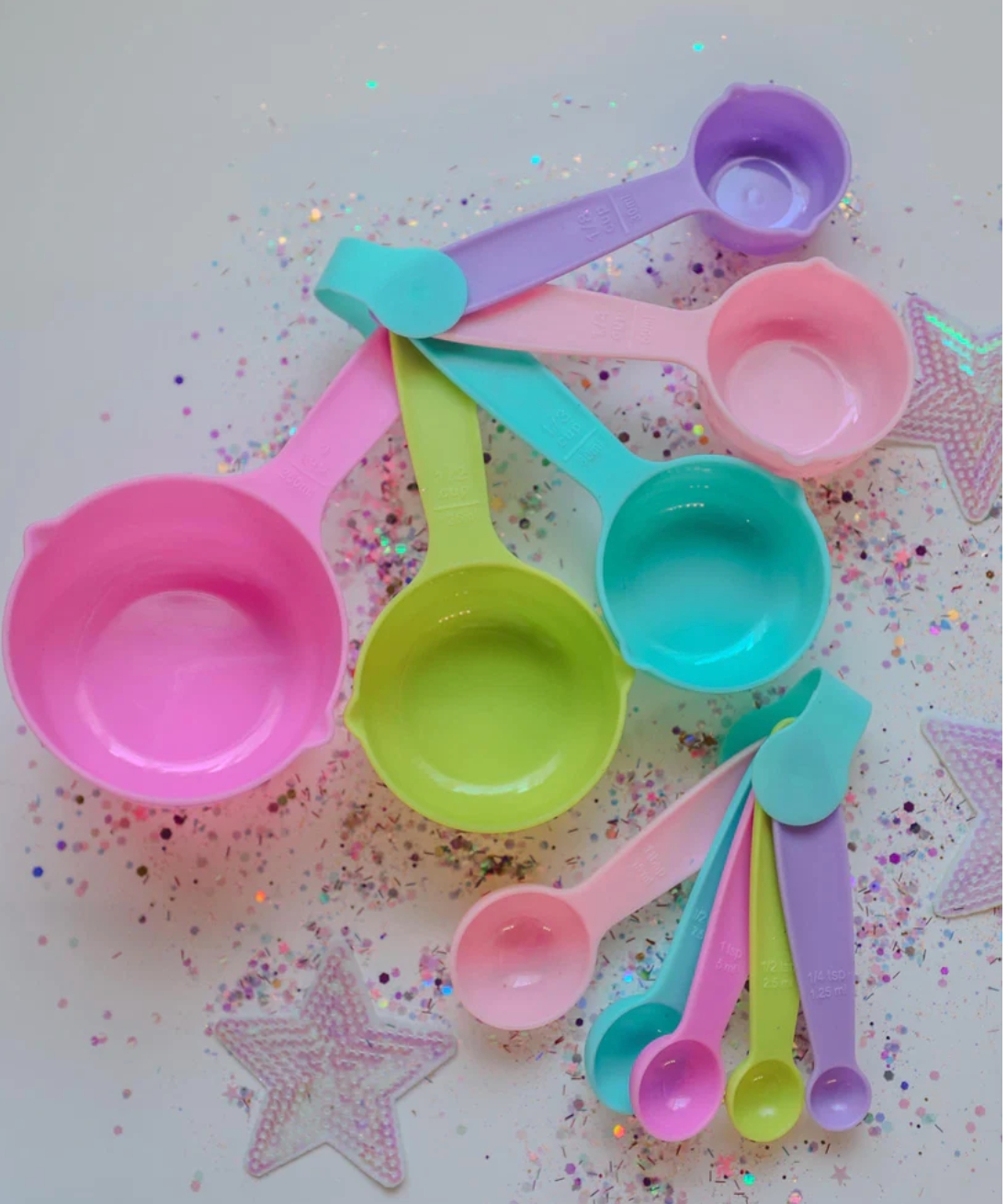10 Piece Measuring Cups + Spoons