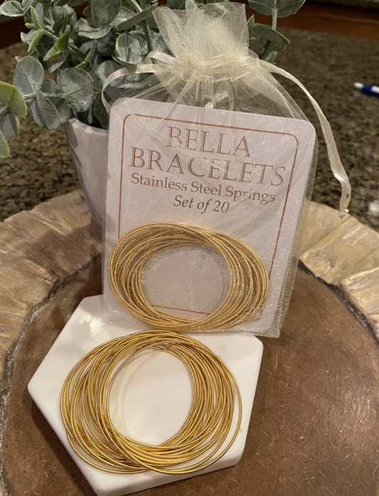 Gold Bella Bracelet Set