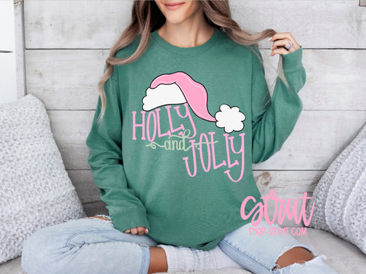 Holly and Jolly Tee/Longsleeve/Sweatshirt