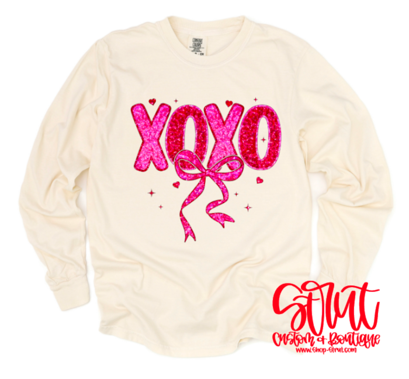 XOXO With Bow - Multiple Colors