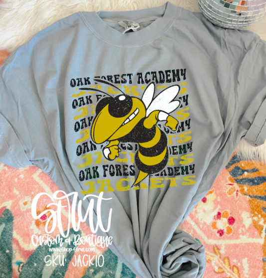 Groovy Oak Forest Academy Jackets T-Shirt or Long Sleeve