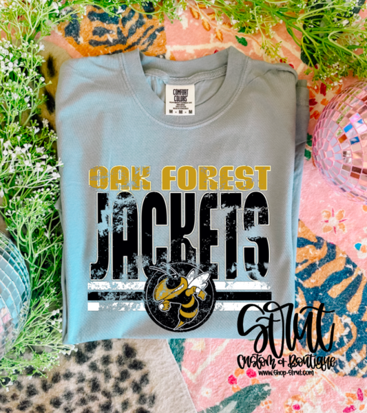 Distressed OFA Jackets - Multiple Styles & Colors