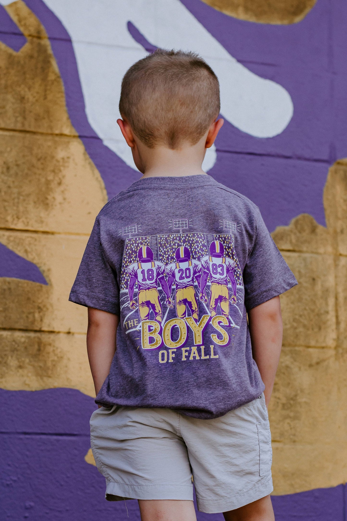 Boys of Fall Football Kid’s T-Shirt