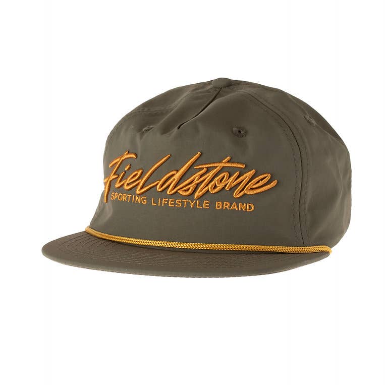 Hydro 3D Puff Script Logo Hat (496): Gray