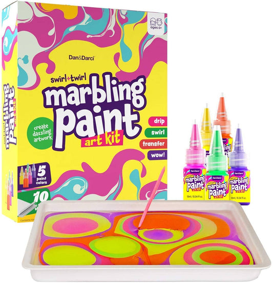 Marbling Paint Art Kit for Kids