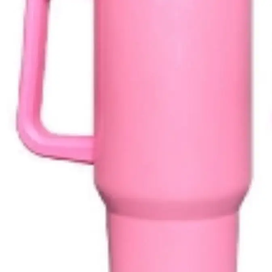 40 OZ Tumbler With Bluetooth Speaker Pink