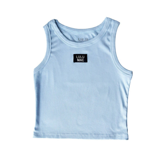 Light Blue Lulu Mac Tank