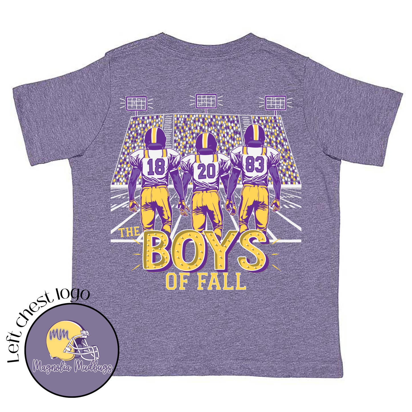 Boys of Fall Football Kid’s T-Shirt