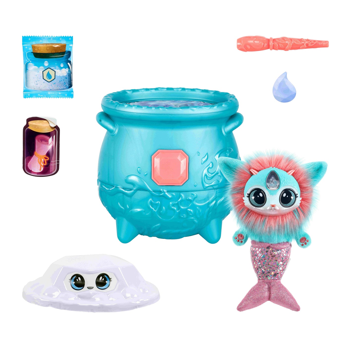 Moose Toys Magic Mixies - Gem Surprise Magic Cauldron