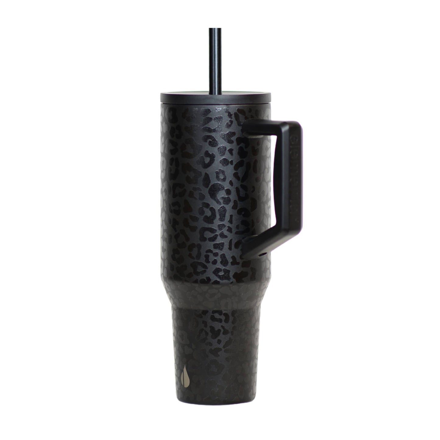 Commuter 40oz Tumbler - Black Leopard