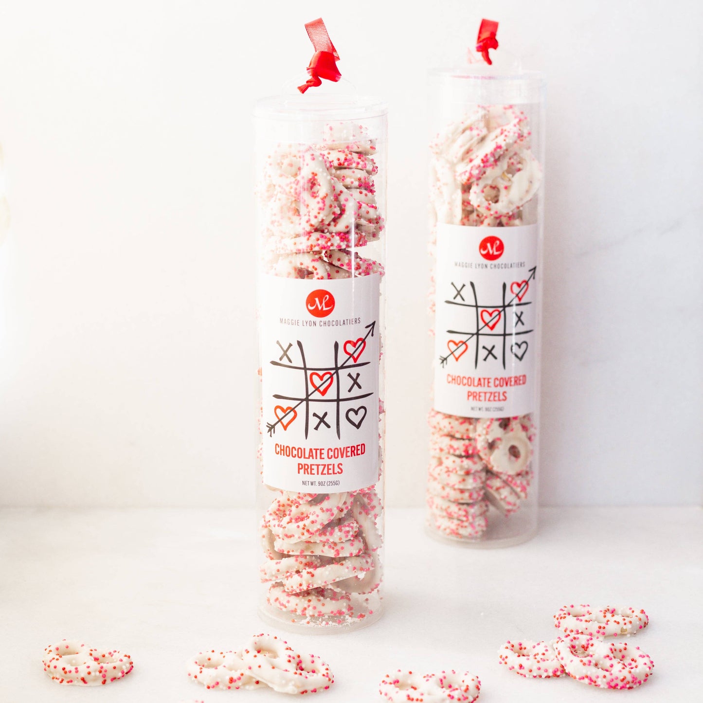 Valentine's 9oz White Chocolate Mini Pretzels